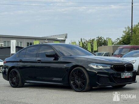 BMW, 5 серии, 3000, 249, дизель, седан, автомат, полный привод, среднее состояние, левый, черный, 4 599 000 ₽