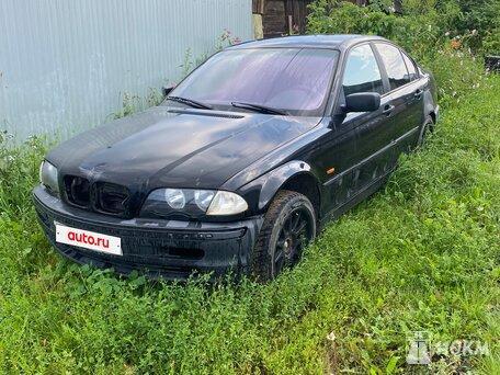 BMW, 3 серии, 1900, 231, бензин, седан, механика, задний привод, среднее состояние, левый, черный, 290 000 ₽