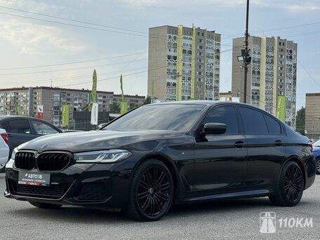 BMW, 5 серии, 3000, 249, дизель, седан, автомат, полный привод, среднее состояние, левый, черный, 4 599 000 ₽